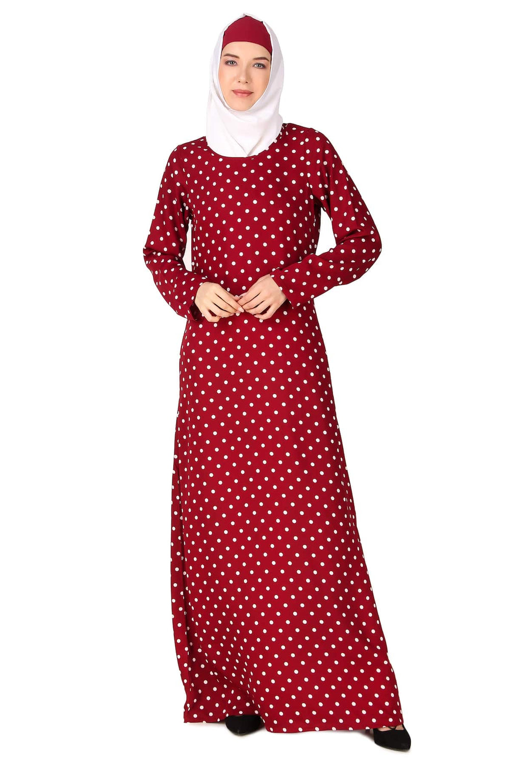 Printed Crepe Abaya AYP-434