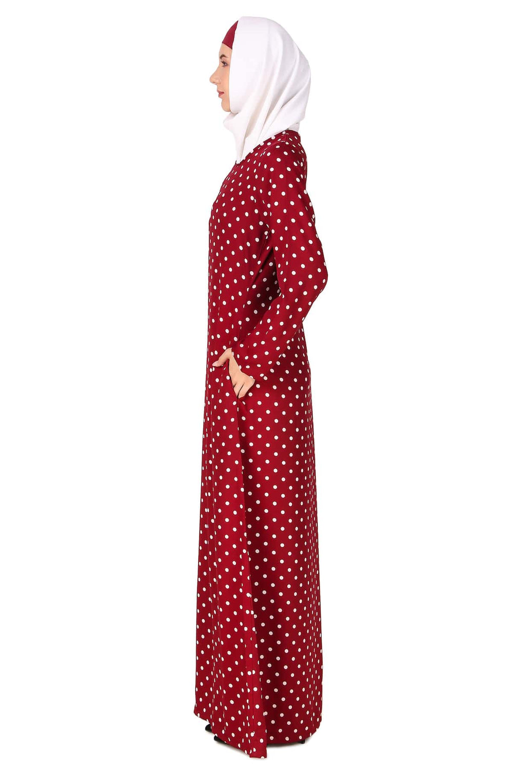 Printed Crepe Abaya AYP-434