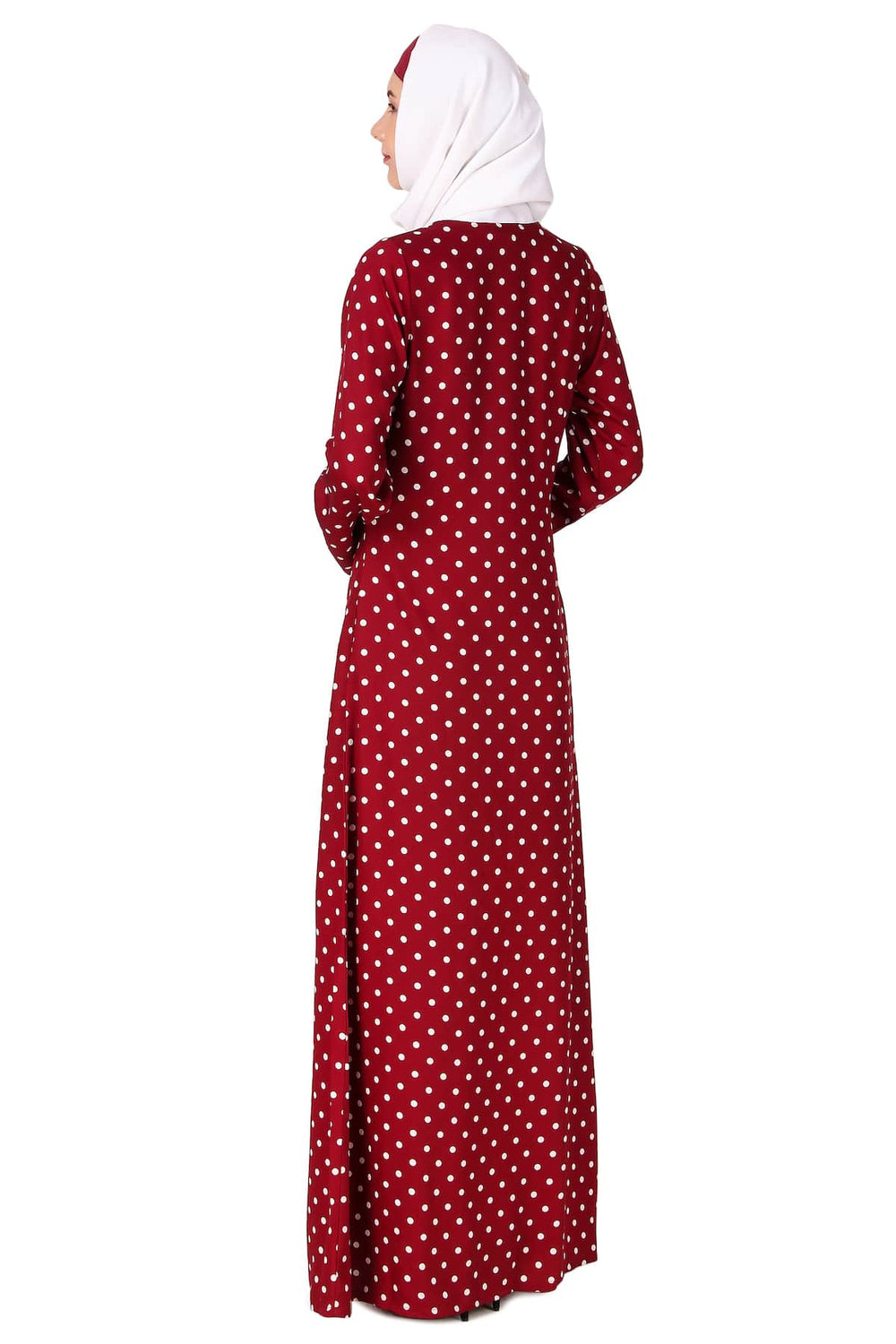 Printed Crepe Abaya AYP-434