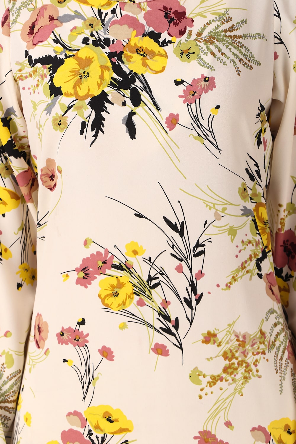 Printed Crepe Abaya AYP-437