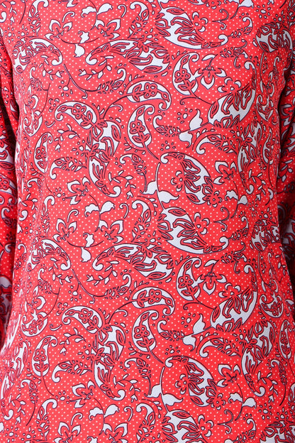 Printed Crepe Abaya AYP-447