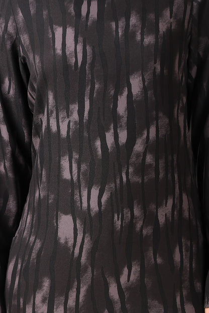 Printed Crepe Abaya AYP-448