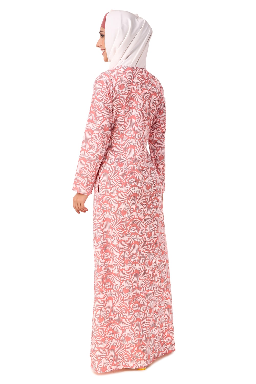 Printed Crepe Abaya AYP-459