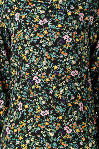 Printed Crepe Abaya AYP-464