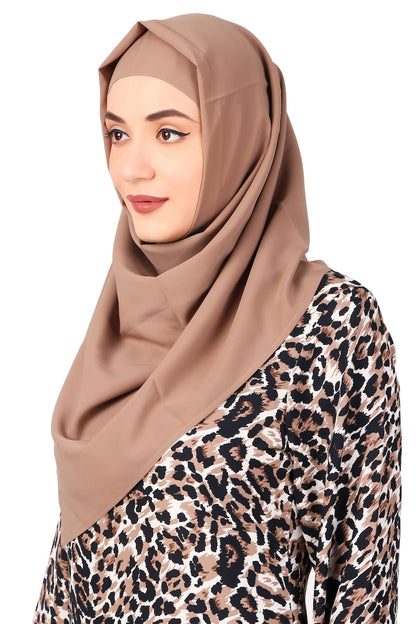 Printed Crepe Abaya AYP-465