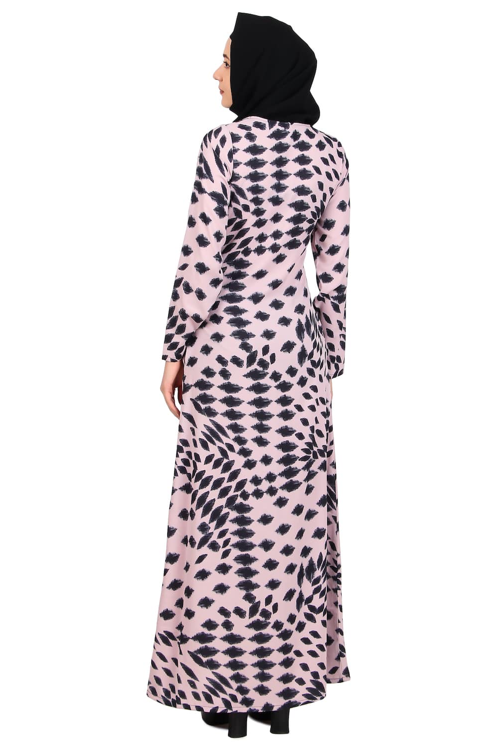 Printed Crepe Abaya AYP-470