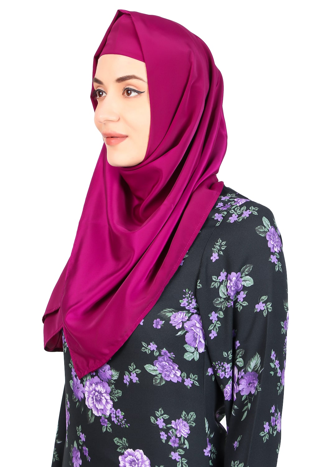 Printed Crepe Abaya AYP-472