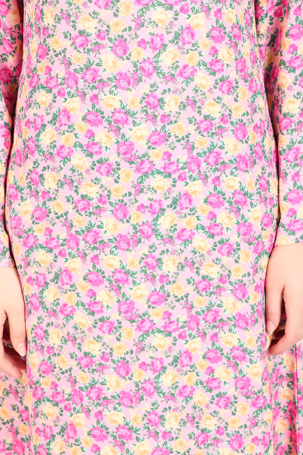 Printed Crepe Abaya AYP-478