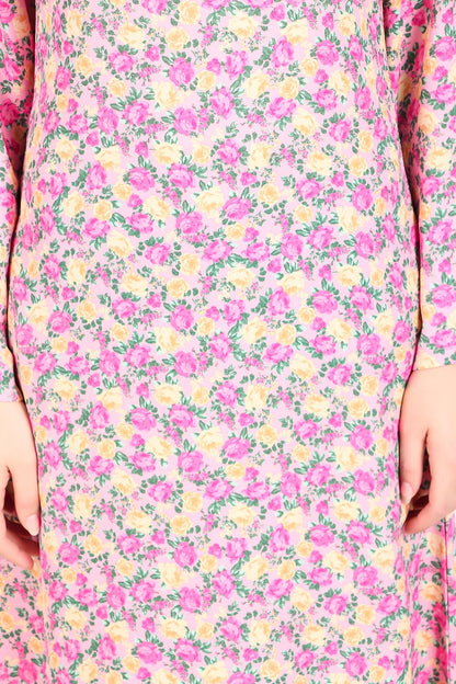 Printed Crepe Abaya AYP-478