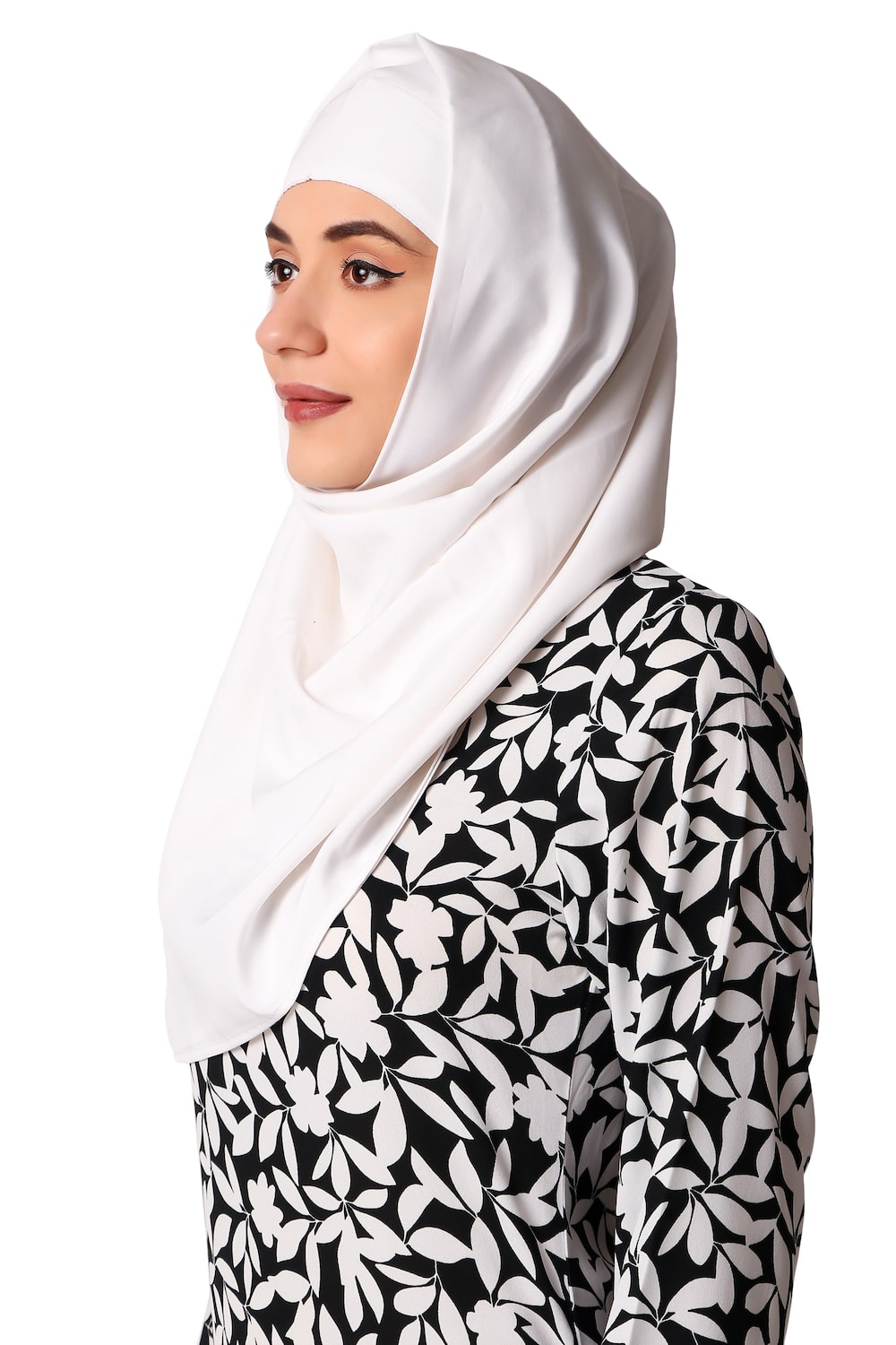 Printed Crepe Abaya AYP-502