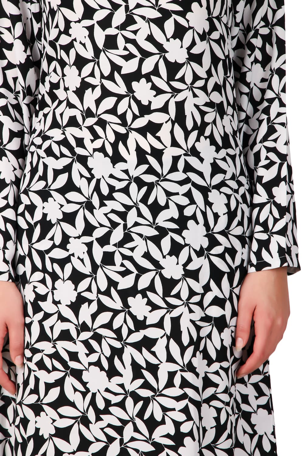 Printed Crepe Abaya AYP-502