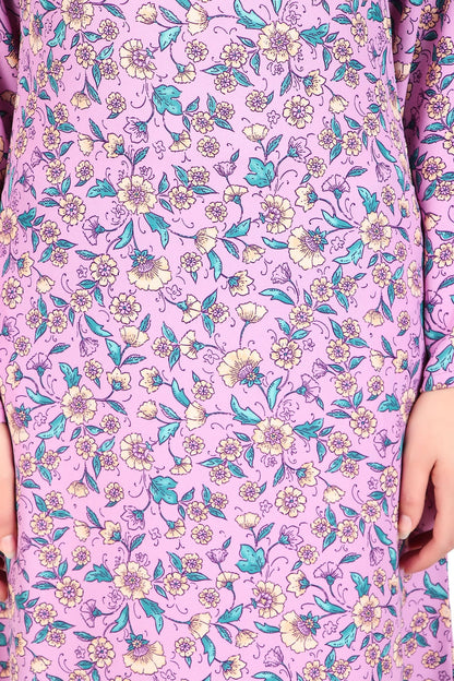 Printed Crepe Abaya AYP-503