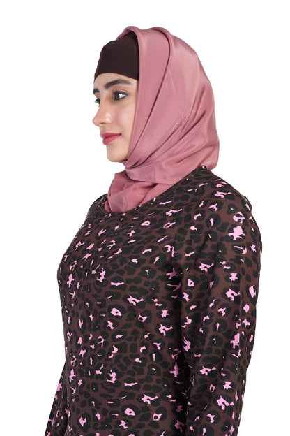 Printed Crepe Abaya AYP-505