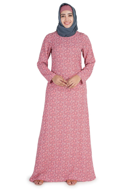 Printed Crepe Abaya AYP-519