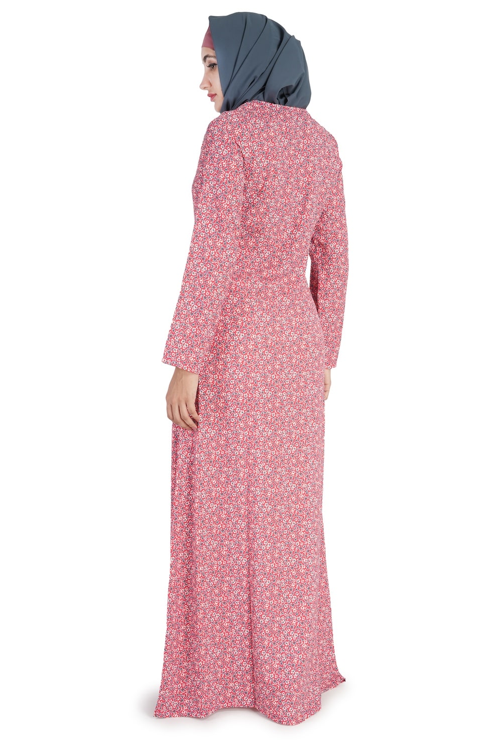 Printed Crepe Abaya AYP-519