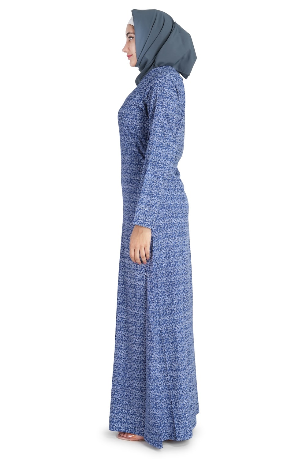 Printed Crepe Abaya AYP-526