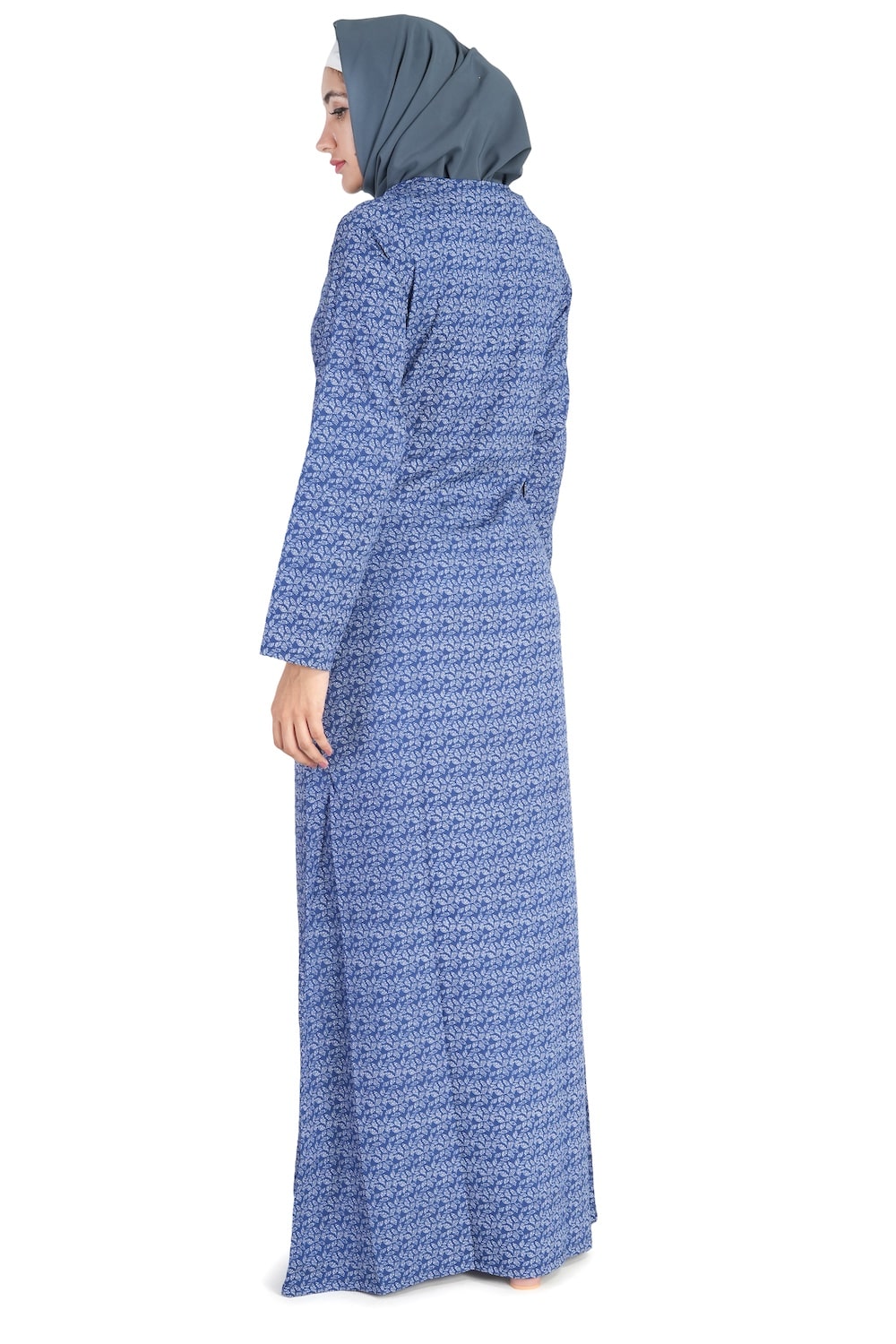 Printed Crepe Abaya AYP-526