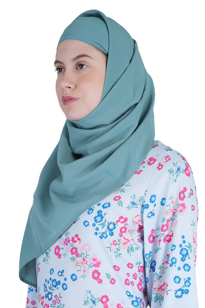 Printed Crepe Abaya AYP-552