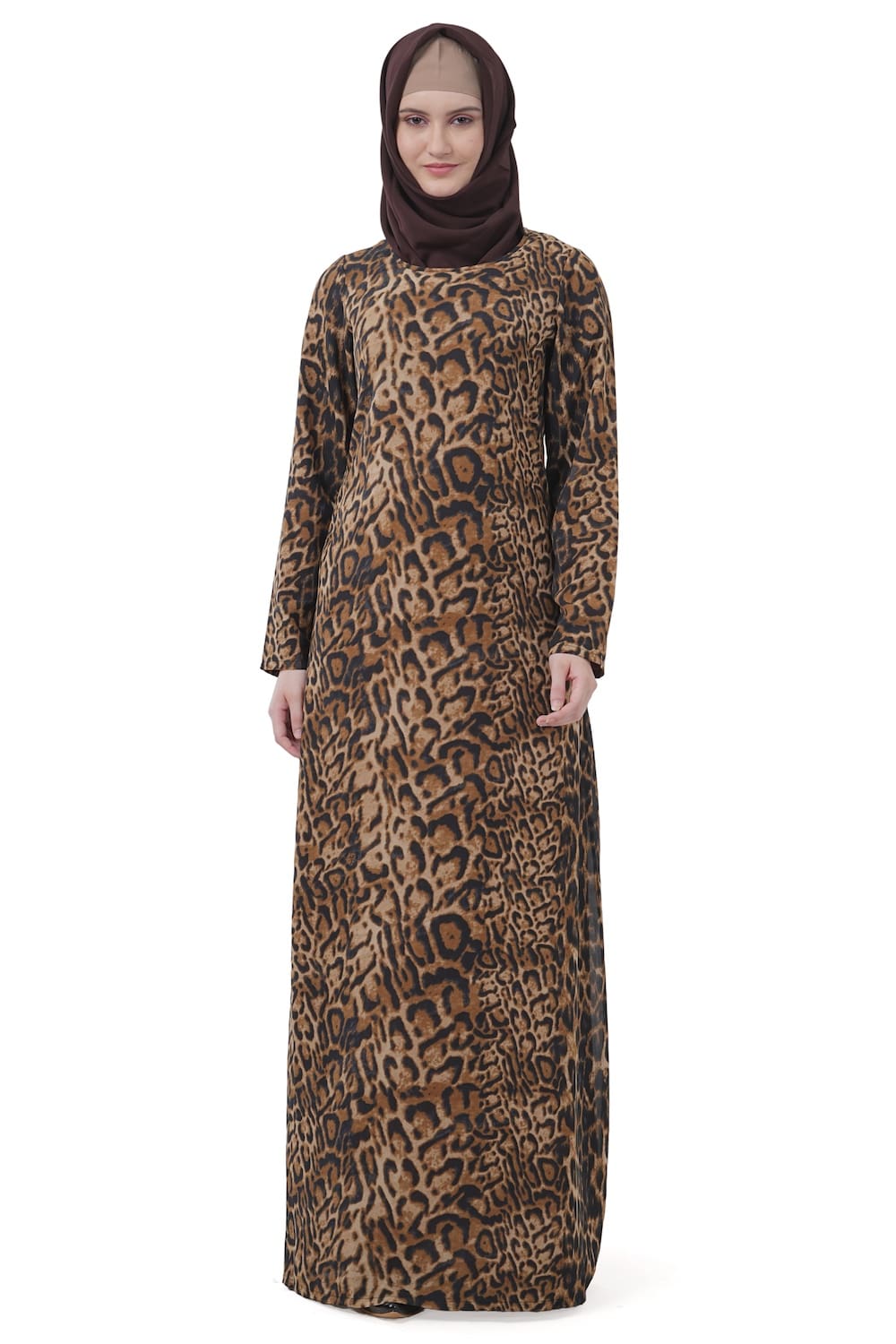 Printed Georgette Dual Layer Abaya AYG-022