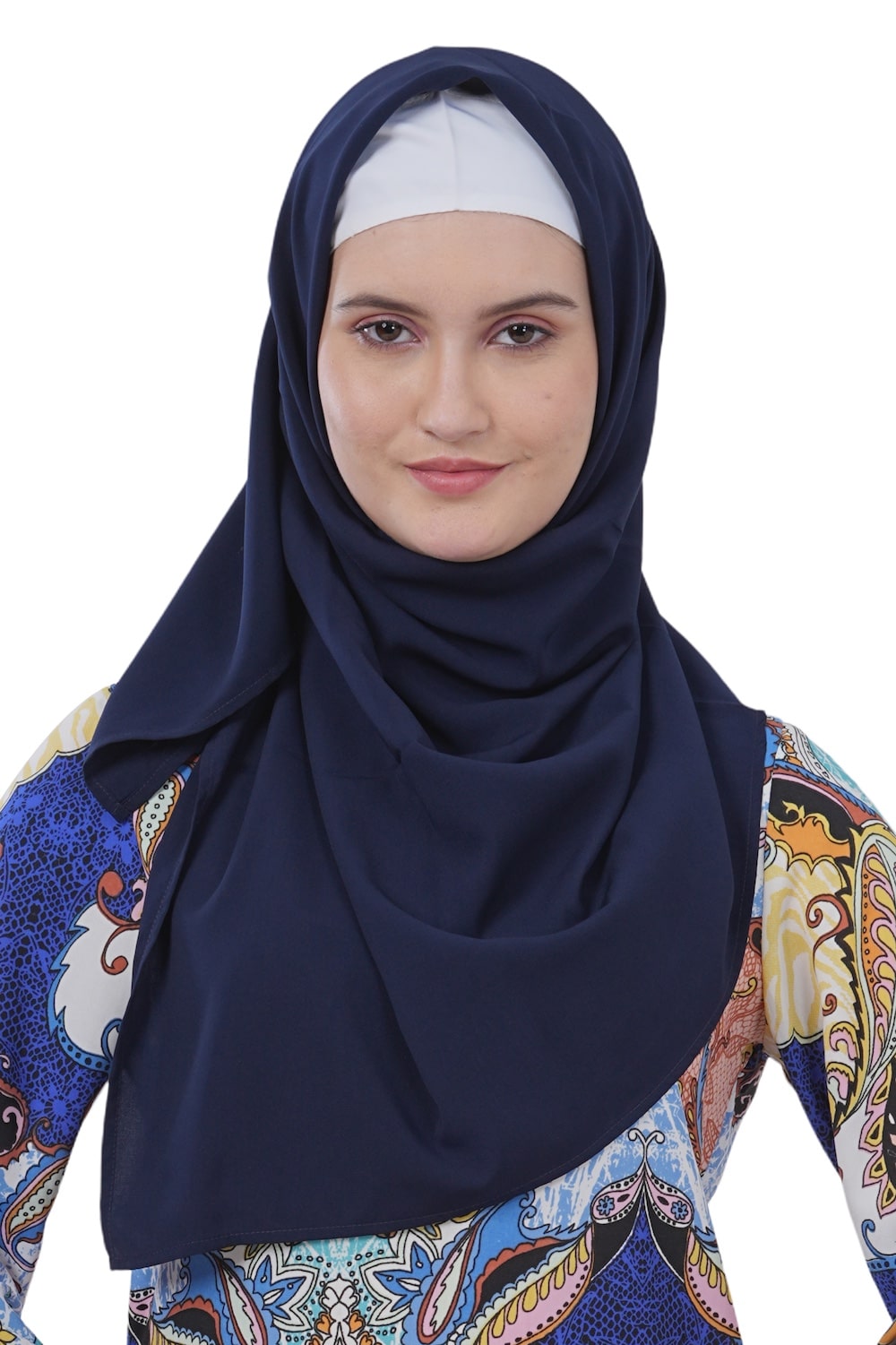 Printed Crepe Abaya AYP-606