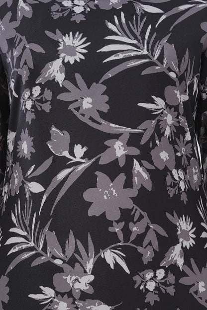 Printed Crepe Abaya AYP-607