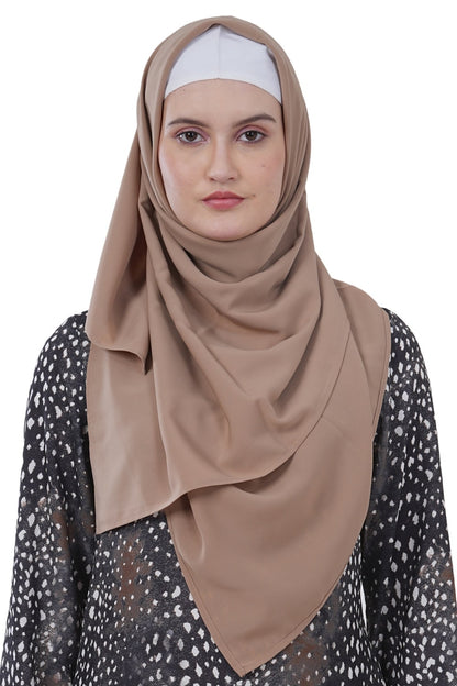 Printed Crepe Abaya AYP-611