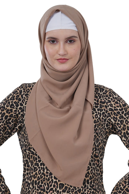 Printed Crepe Abaya AYP-612