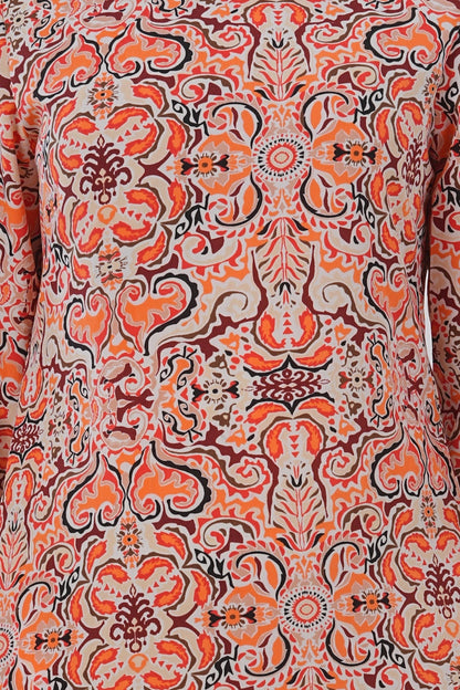 Printed Crepe Abaya AYP-617