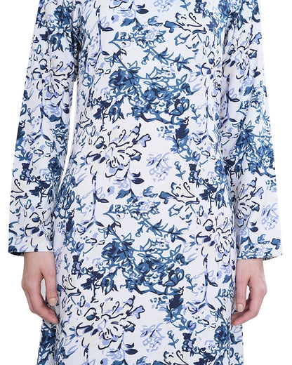 Printed Crepe Abaya AYP-621