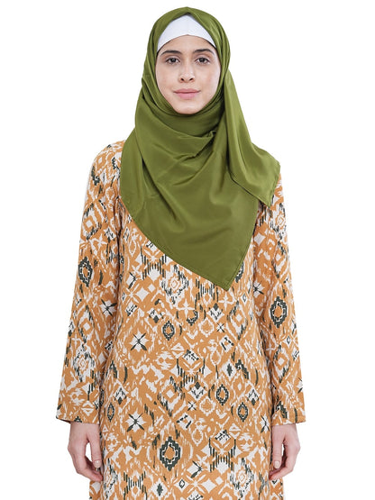 Printed Crepe Abaya AYP-629