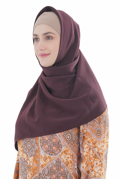 Printed Crepe Abaya AYP-636