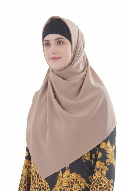 Printed Crepe Abaya AYP-637