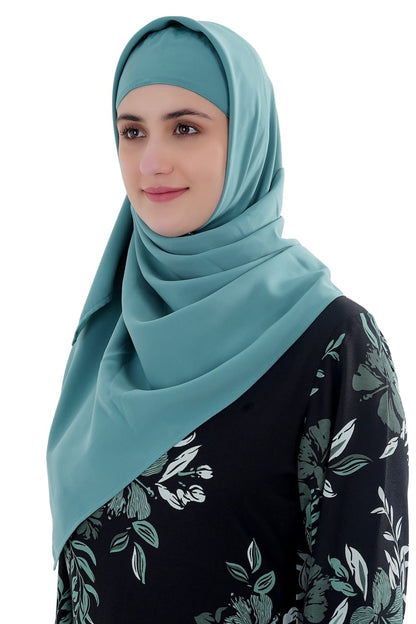 Printed Crepe Abaya AYP-638