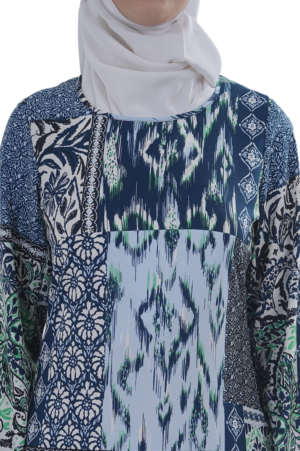 Printed Crepe Abaya AYP-639