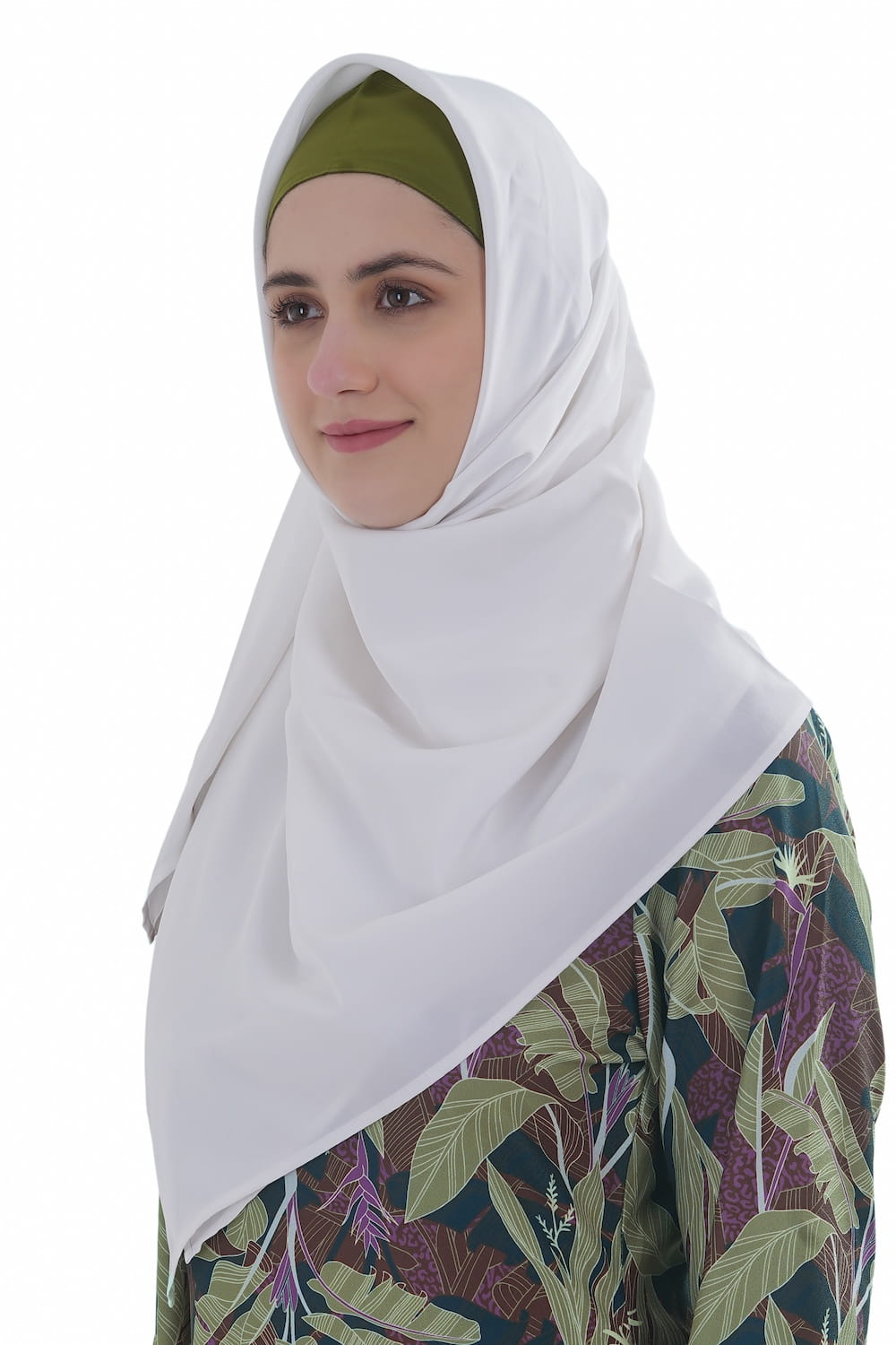 Printed Crepe Abaya AYP-640