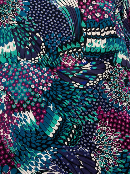 Printed Crepe Abaya AYP-642