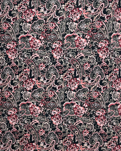 Printed Crepe Abaya AYP-664