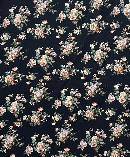 Printed Crepe Abaya AYP-669
