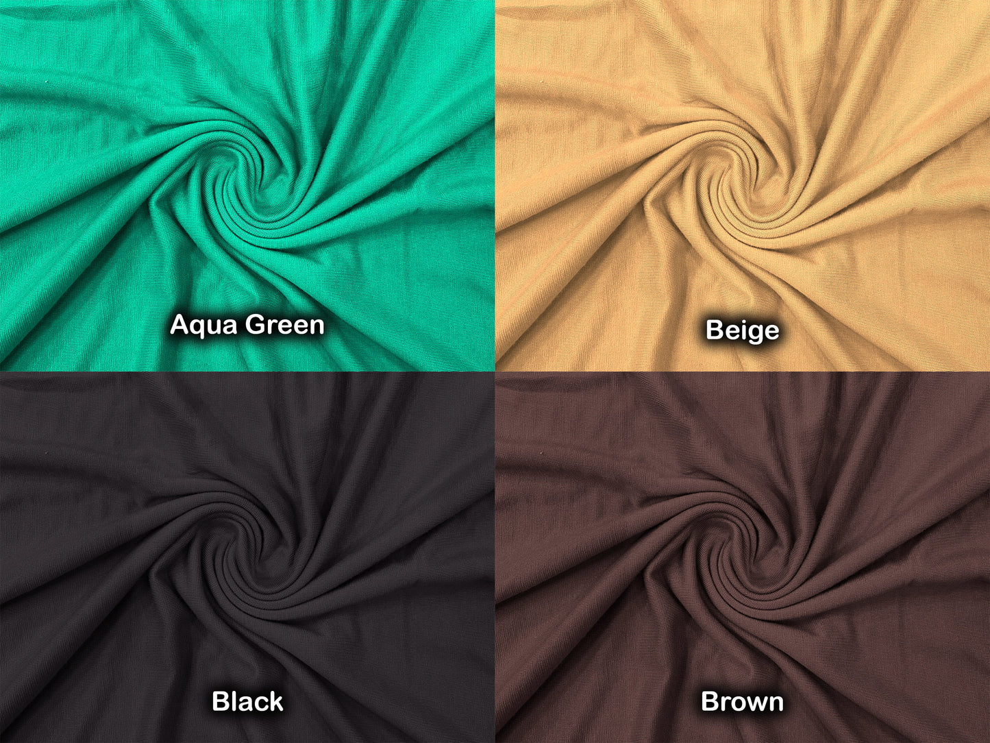 Rayon Spandex Jersey Knit Fabric, 64" Wide, 220 GSM, Per Yard