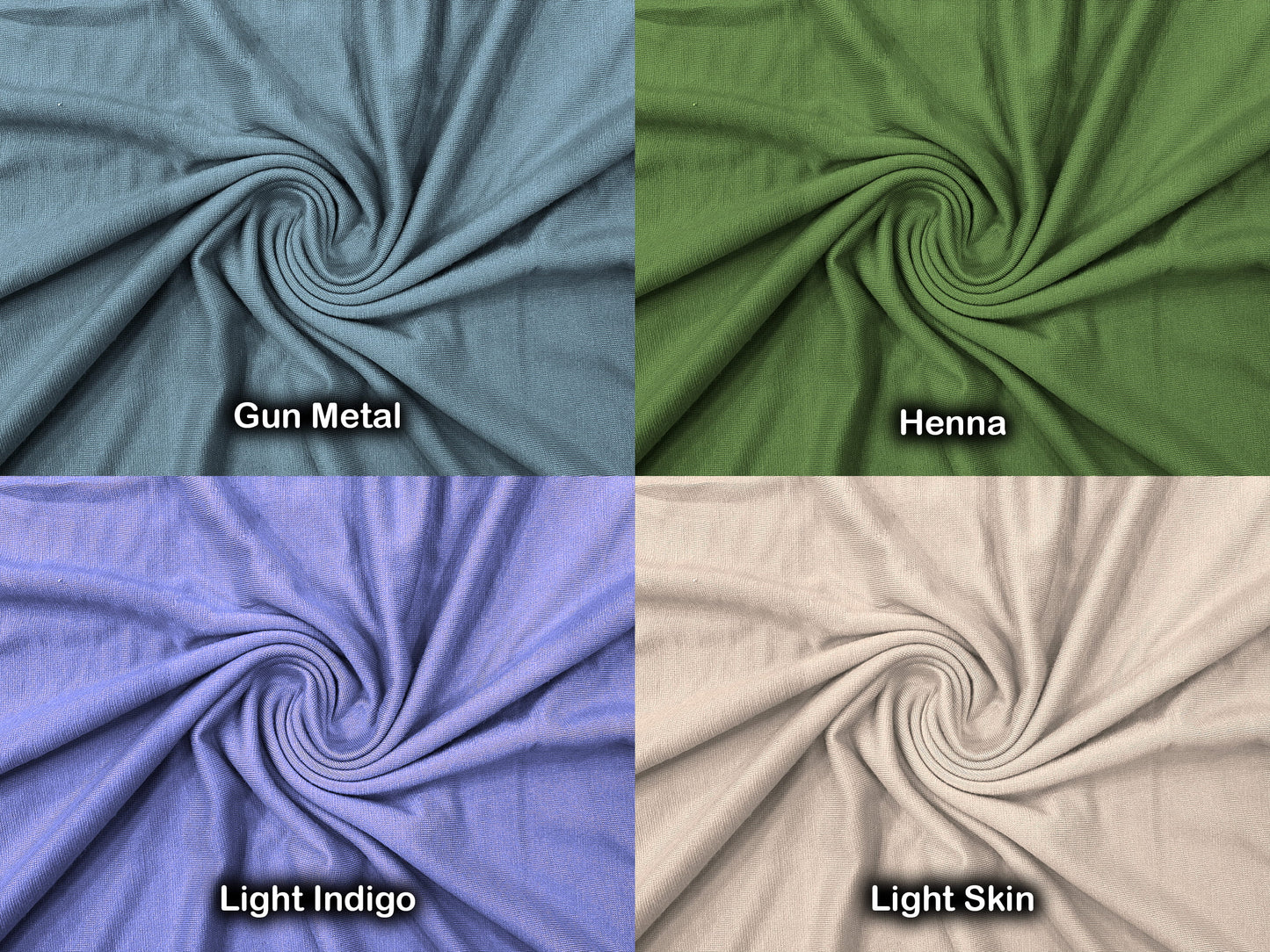 Rayon Spandex Jersey Knit Fabric, 64" Wide, 220 GSM, Per Yard