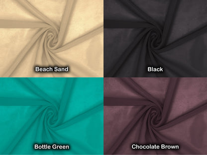 Polyester Georgette Fabric, 40" Wide, 70 GSM, Per Yard