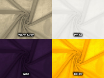 Polyester Georgette Fabric, 40" Wide, 70 GSM, Per Yard