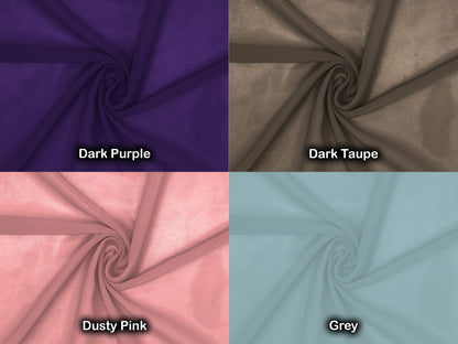 Polyester Georgette Fabric, 40" Wide, 70 GSM, Per Yard