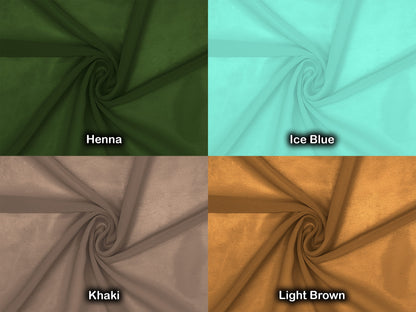 Polyester Georgette Fabric, 40" Wide, 70 GSM, Per Yard