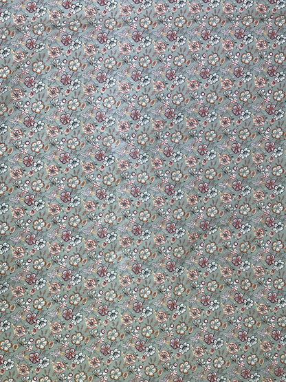 Printed Georgette Polyester Fabric, Woven, 70 GSM, Breathable, 42" Wide, Per Yard, AYG-070, Floral