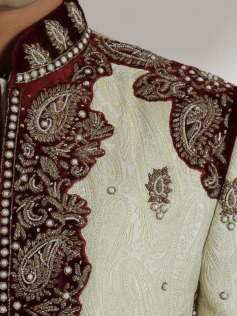 Amer Groom Designer Sherwani