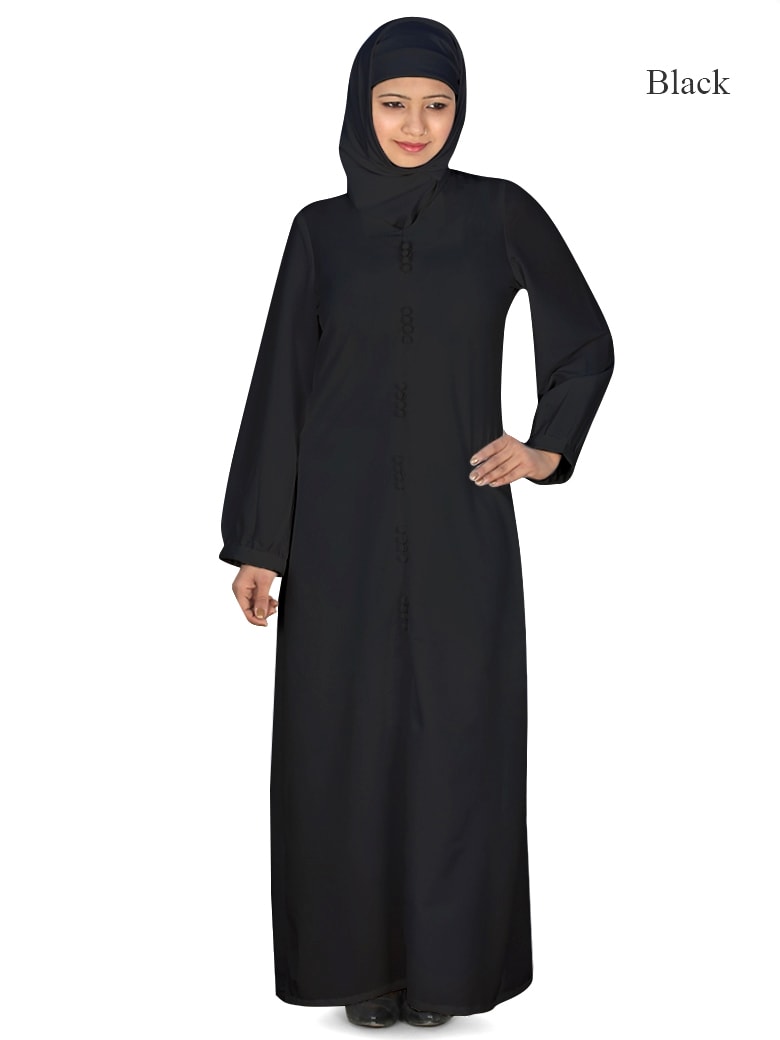 Azzeza Abaya Black