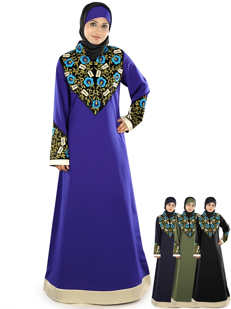 Ayah Blue Abaya