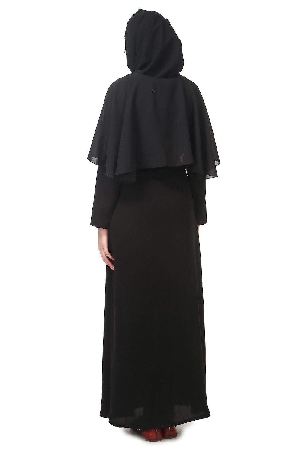 Popover Georgette Top Nida Abaya