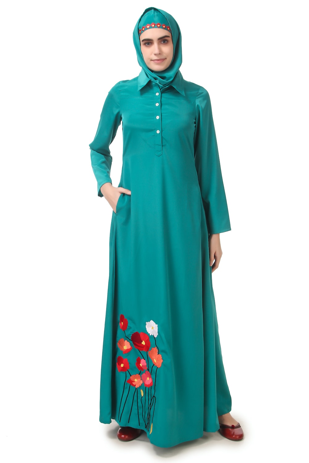 Semi Formal Collar Abaya